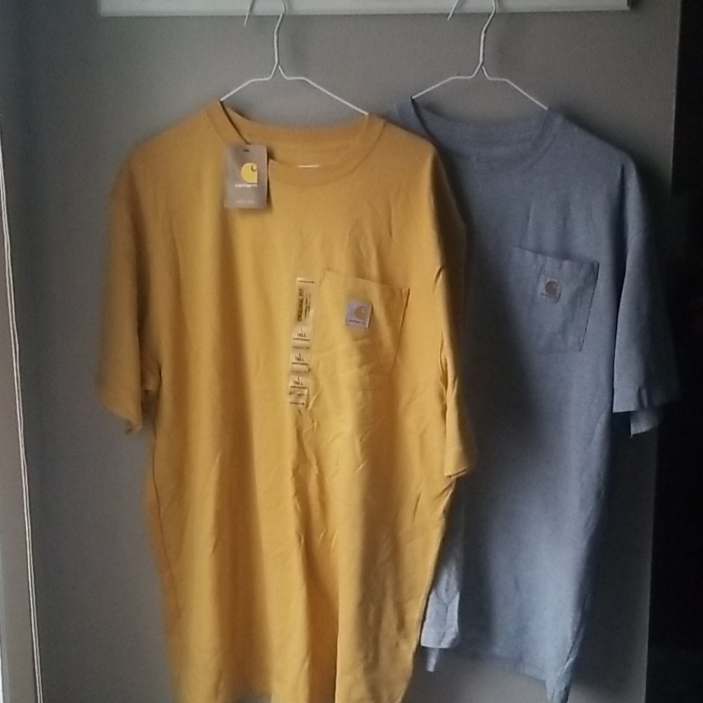 Men's Carhartt Yellow Tall
